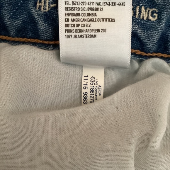 American Eagle Jeggings SUPER STRETCH Hi-Rise Jegging Size 6 Regular - Picture 5 of 5